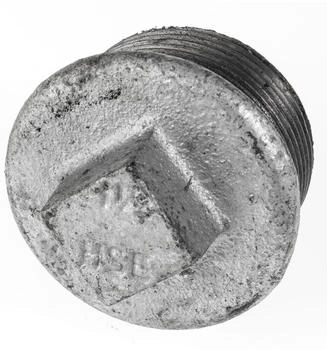 Caldo Stopfen 290 DN 40 1 1/2" mit Rand verzinkt - 13290040