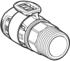 Geberit FlowFit Übergang mit Außengewinde Ø 75 mm R 2 1/2