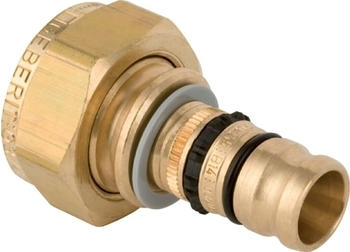 Geberit Mepla Übergang mit Überwurfmutter 26 mm x G 3/4
