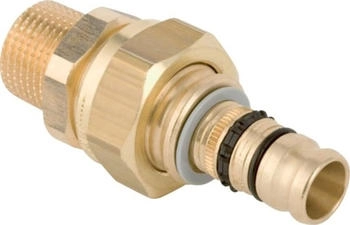 Geberit Mepla &Uuml;bergangsverschraubung mit Au&szlig;engewinde &Oslash; 63 mm (607590005)