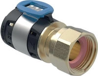 Geberit - Flowfit-anschluss Mit &Uuml;berwurfmutter - Dn. 12 - &Oslash; 16 - 3/8'' 620.620.00.1