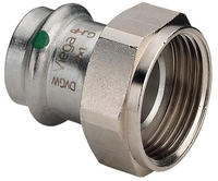 Sanpress Inox connection screw 22 mm x 3/4" stainless steel