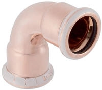 Geberit 60104, Geberit Bogen Mapress, 90 Grad, 22mm, Kupfer, 60104 60104