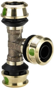 Viega Raxofix T-St&uuml;ck 32 mm mit SC-Contur Siliziumbronze (647407)