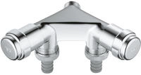 Grohe Eggemann - Original Was Doppelventil, Einfach, Chrom 41022000