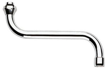 GROHE S-Auslauf für Küchen-Wandbatterien 1/2" Bogenauslauf Ausladung 200mm Verschraubung 3/4" chrom (13084000)