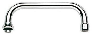GROHE U-Auslauf für Küchen-Wandbatterien 1/2" Ausladung 200 mm chrom Bogenauslauf (13028000)