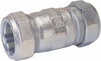Gebo Ausgleichsverschraubung O Serie 150 Temperguss für Stahlrohr Kupplung 1/2" (01.150.02.01)