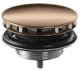 Axor Ablaufgarnitur unverschlie&szlig;bar f&uuml;r Waschbecken polished red gold (51301300)