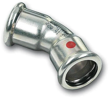 SANHA Therm Bogen 24041 54 mm 45° beidseitig Innenpressende (12404154)