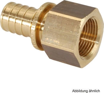 Rehau Rautitan RX+ Übergang IG Rotguss 16 mm x Rp 1/2" IG für Trinkwasser-/Heizung (14563271001)