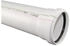 Rehau Raupiano Plus Abflussrohr DN 50 1000 mm weiß (11201341222)