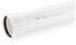 Rehau Raupiano Plus Abflussrohr DN 50 1000 mm weiß (11201341222)