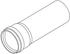 Rehau Raupiano Plus Abflussrohr DN 110 1000 mm weiß (11202941222)