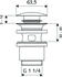 Schell Count Push Open Waschtischablaufventil chrom (020000699)