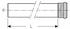 Geberit Silent PP Rohr DN 100 150 mm mit Muffe schalloptimiert (390.500.14.1)