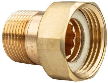 Viega Verschraubung DN 32 G 1 1/2'' x 1 1/4''AG flachdichtend R 1 1/4&rdquo; x G 1 1/2" (319618)