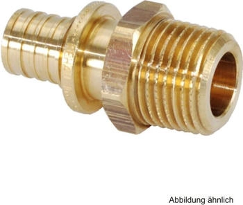 Rehau Rautitan RX+ Übergang AG Rotguss 32 mm x R 1 AG für Trinkwasser-/Heizung (14563211001)