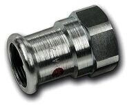 SANHA Therm Übergangsmuffe 24270g 35 mm x 1 1/4" Innenpressende/IG (124270G35114)