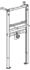 Geberit Duofix Basic Waschtisch-Element BH 112 cm für Standarmatur (458404002)
