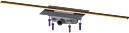 Kessel Linearis Duschrinne 1200 mm 50 mm Wasservorlage bronze gebürstet (45204.12)