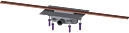 Kessel Linearis Duschrinne 1200 mm 50 mm Wasservorlage copper gebürstet (45203.12)