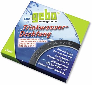 Gebo Gummiformring Ø 21,3 mm 1/2" EPDM (V00036600)