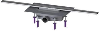 Kessel Duschrinne Linearis Infinity 90 900 mm DN 50 Edelstahl gebürstet (45200.09)