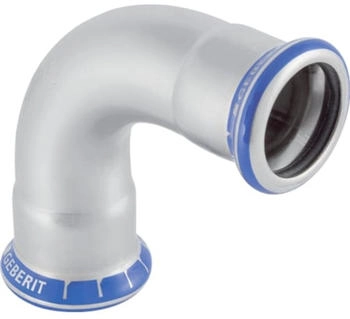 Geberit Mapress Edelstahl Bogen 45&deg; 76,1 mm (32609)