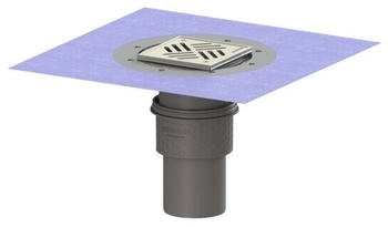 Kessel Ablauf Practicus DN 100 senkrecht DB 138 x 138 mm (45210.51 )