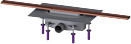 Kessel Linearis Infinity 90 Duschrinne mit Rinnenprofil Edelstahl copper gebürstet 800 mm (45203.08)