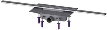 Kessel Duschrinne Linearis Infinity 90 1000 mm DN 50 Edelstahl gebürstet (45200.10)
