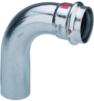 Viega Prestabo Bogen 597665 88,9 mm 90Grad Stahl unlegiert SC-Contur Einsteckende