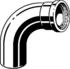 Viega Prestabo Bogen 597665 88,9 mm 90Grad Stahl unlegiert SC-Contur Einsteckende