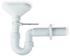 Haas Kardätsche Trichter-Siphon 3015 DN 50 für Leckwasser Polypropylen weiß (9300882)