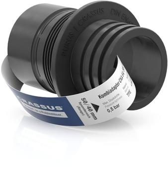 Crassus Kombiadapter CKA 64-58/50-40 mm 0,5 bar (CRA10012)