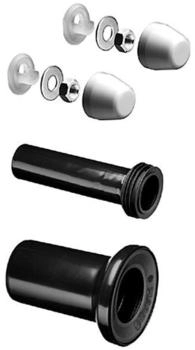 Schell Count Zu-/Ablaufset Ablaufrohr 110 mm für wandhängendes WC (032070099)
