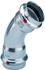 Viega Prestabo Bogen 88,9 mm 45° Stahl unlegiert SC-Contur (597627)
