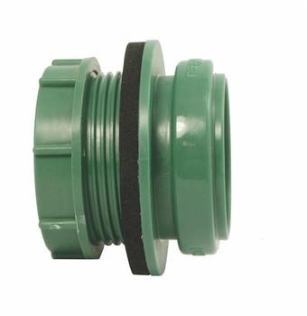Airfit Anschraub-Muffe DN 50 grün für Kunststoff-Reinigungsdeckel (50001AM)