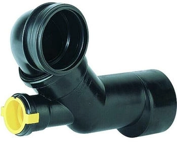 Dallmer Wand-WC-Anschluss 89 DN 90 x DN 50 x DN 100 (330147)