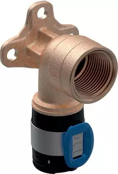 Geberit FlowFit Anschlusswinkel 90&deg; DN 12, &Oslash; 16 mm, Rp 3/8, 3,6 cm (620750001)