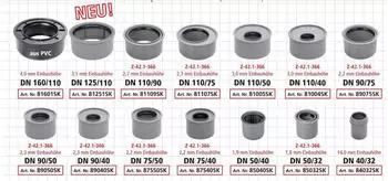Airfit Superkurz-Reduzierstück DN 50 x 32 (85032SK)