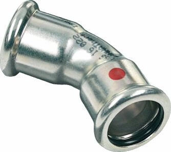 SANHA Therm Bogen 24041 28 mm 45° beidseitig Innenpressende (12404128)