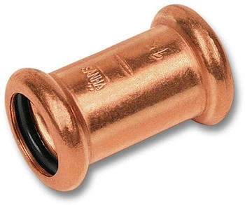 SANHA Muffe Press 6270 18 mm beidseitig Innenpressende Kupfer (1627018)
