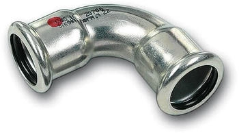 SANHA Therm Bogen 24002A 15 mm 90° beidseitig Innenpressende (124002A15)
