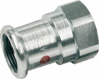 SANHA Übergangsmuffe Therm 24270g 42 mm x 1 1/4 Innenpressende/IG (124270G42114)