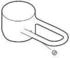 Hansgrohe Bügelgriff AXOR UNO chrom (38091000)
