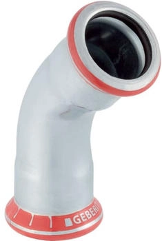 Geberit Mapress C-Stahl Bogen 45&deg; &Oslash; 12 mm (20601)