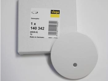 Viega Domoplex Abdeckung f&uuml;r Ablaufgarnituren &Oslash; 75mm wei&szlig; (140342)