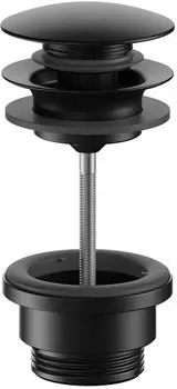 KEUCO Ablaufgarnitur G 1¼ Push-Open schwarz matt (59902370000)